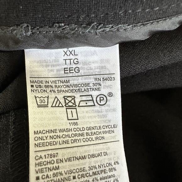 Old Navy Blazer Womens XXL Black Double Weave Classic Office Preppy Minimalist - Picture 10 of 12